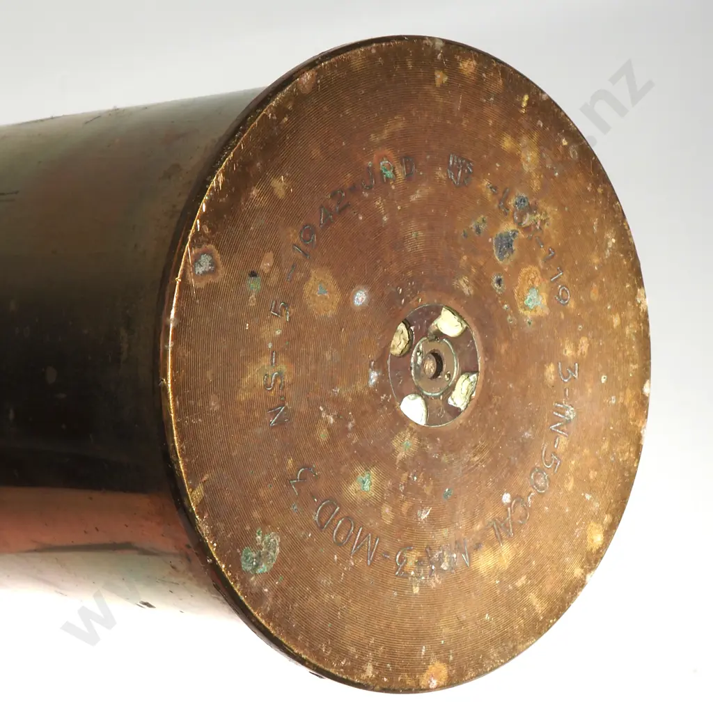 U.S 1942 Dated 3inch Cartridge Can Overall Length 595mm Image 1++