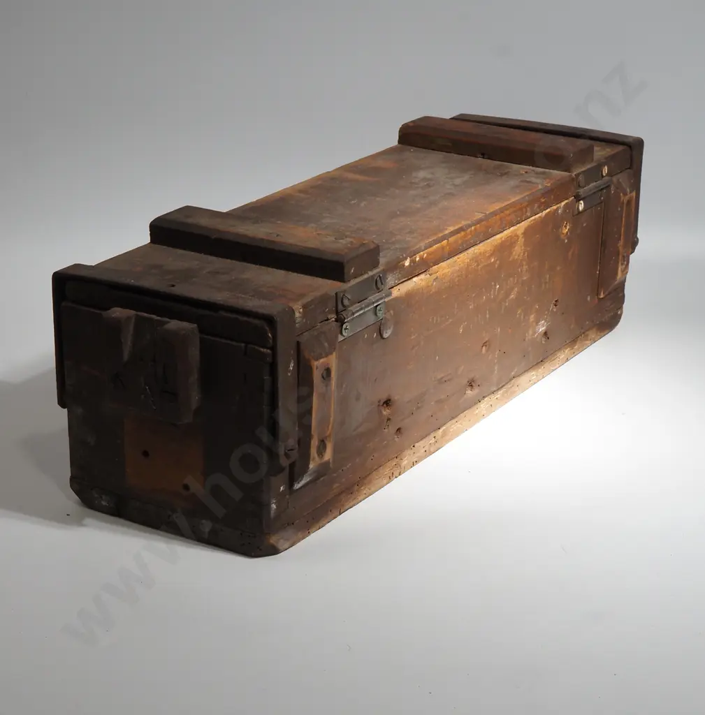 Modified Wooden and Metal Hand Grenade Box Image 1++