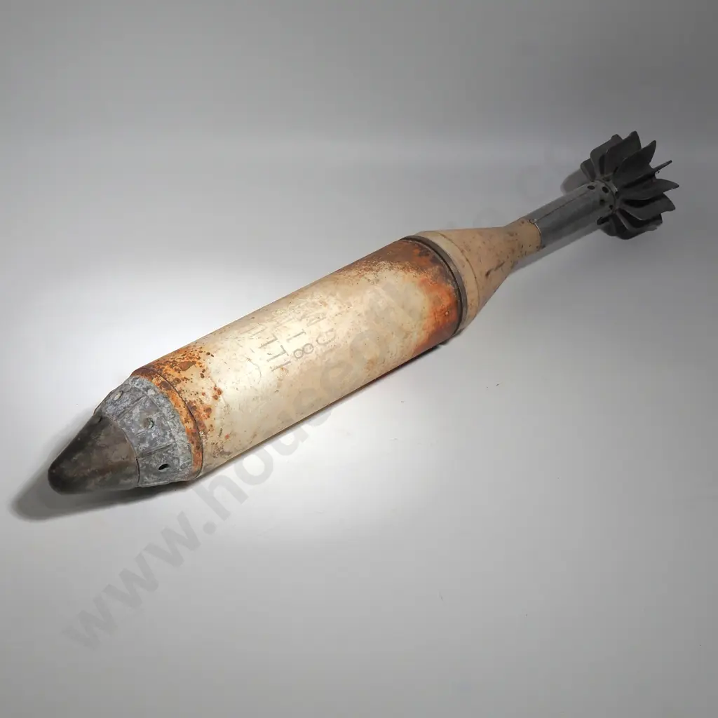 Inert 81mm Illuminating Mortar Round Image 1++