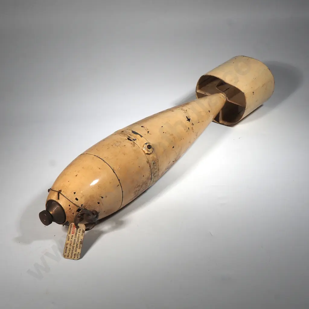 Inert Practice 8.5 Pound Aircraft Break Up Bomb Image 1++