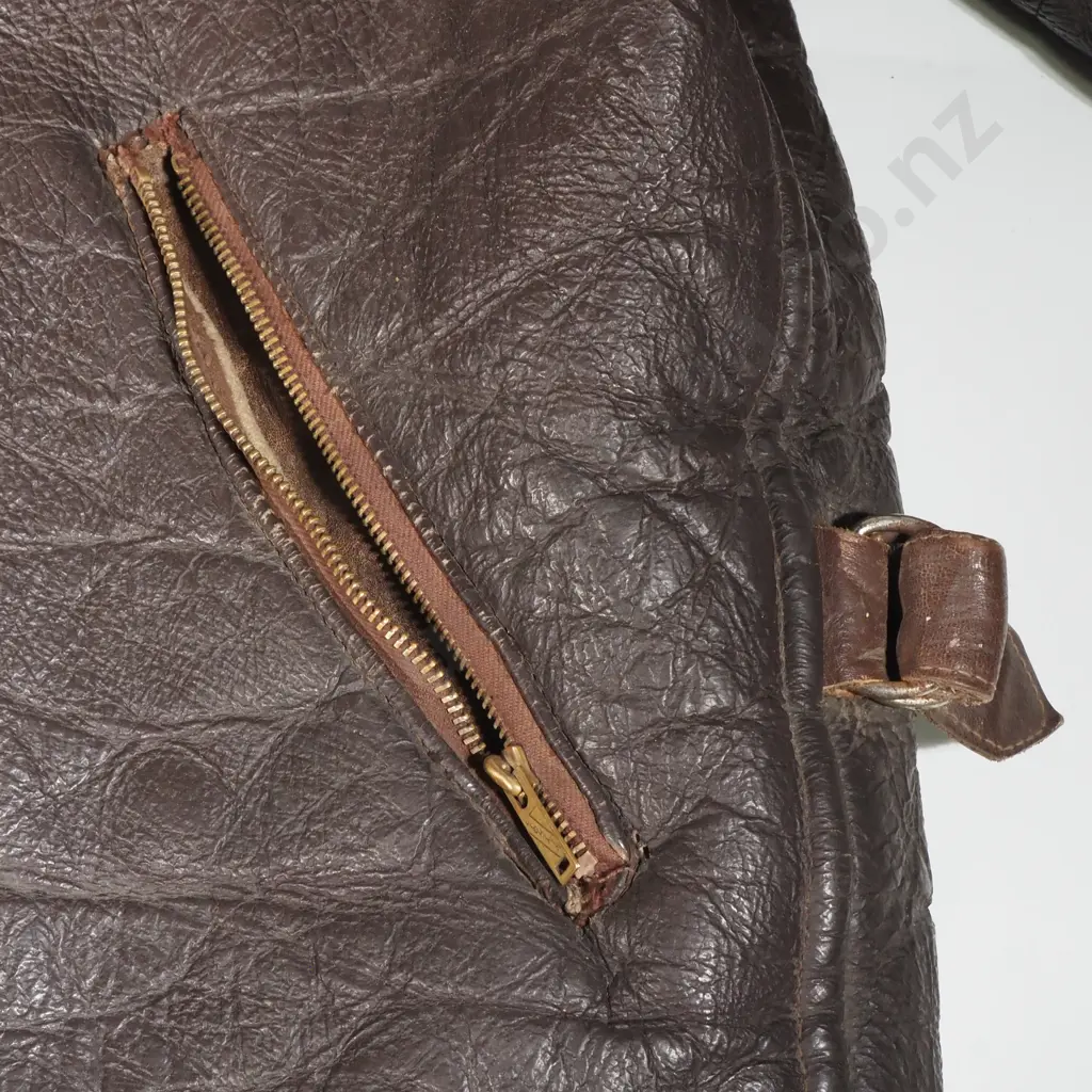 Mens Wool Lined Bomber Jacket Image 1++