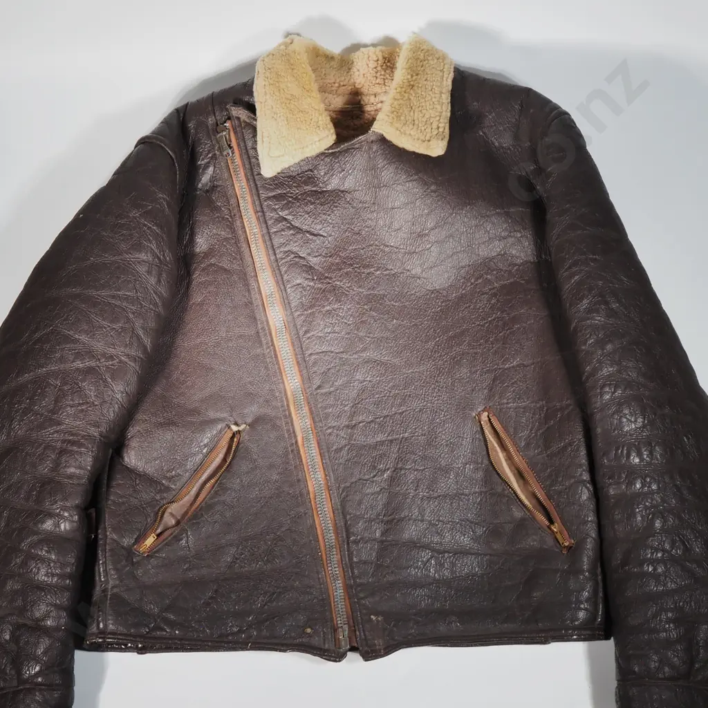 Mens Wool Lined Bomber Jacket Image 1++