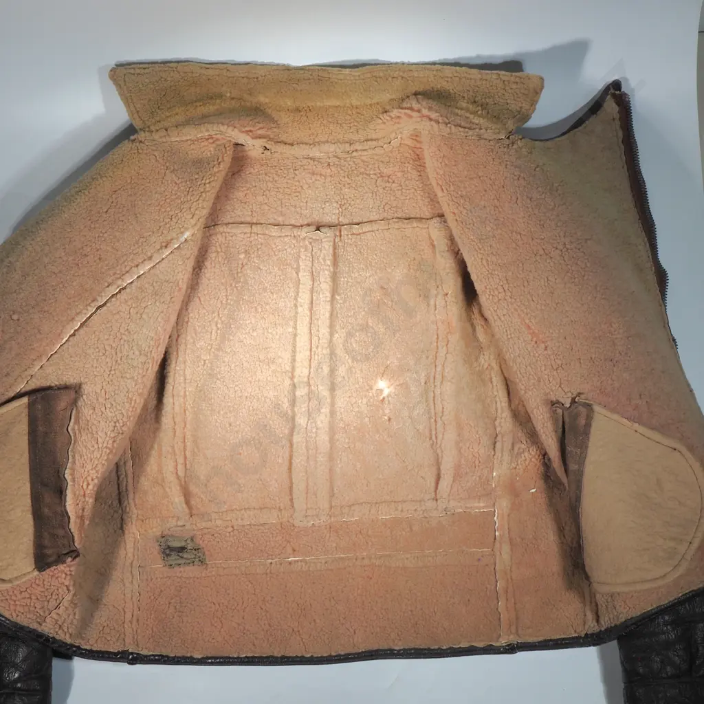 Mens Wool Lined Bomber Jacket Image 1++