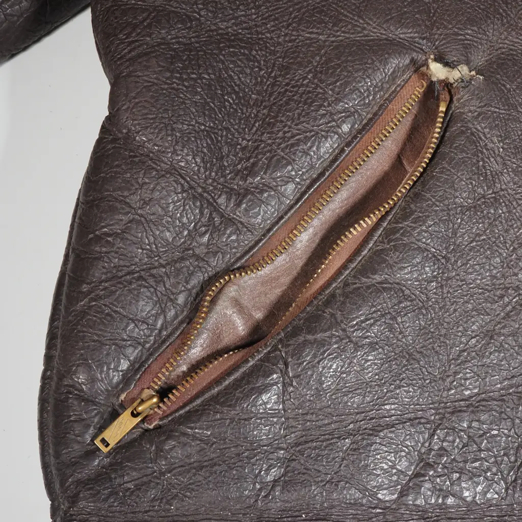 Mens Wool Lined Bomber Jacket Image 1++