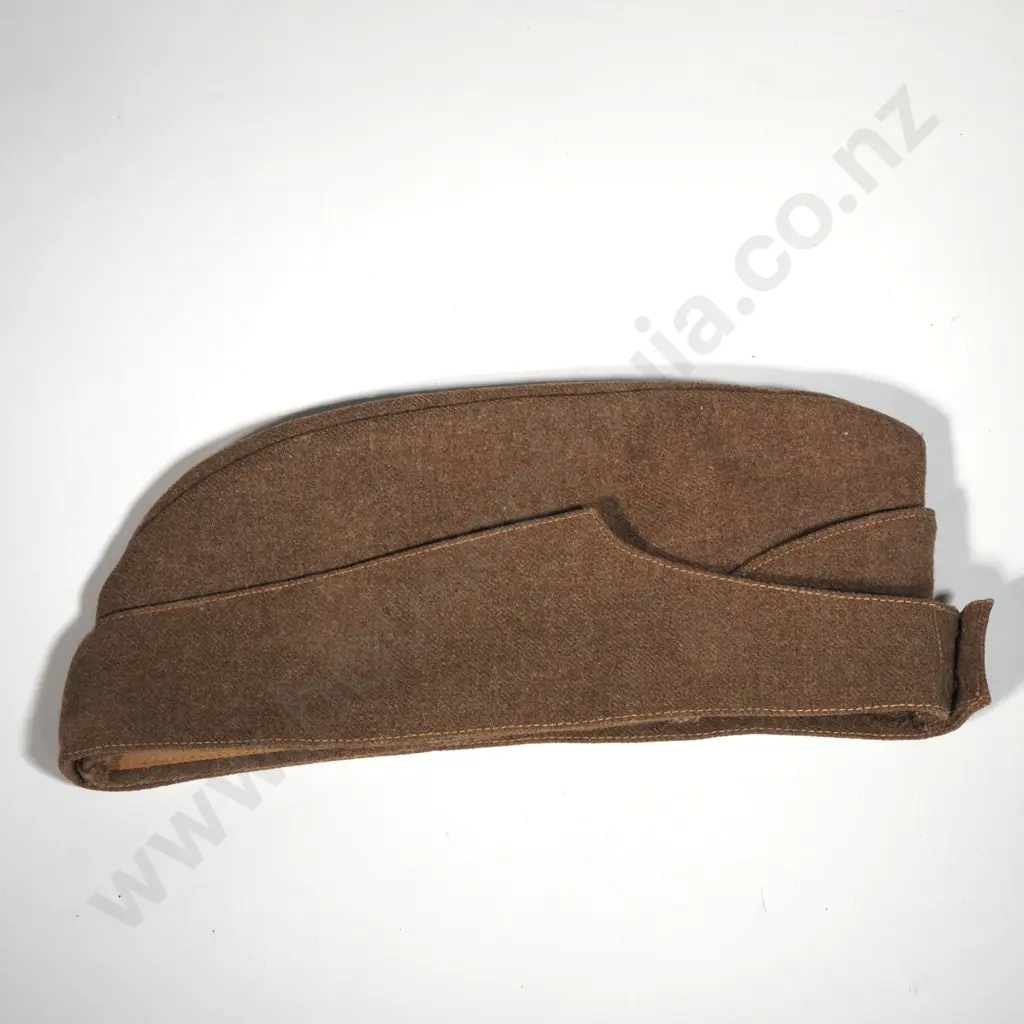 WW2 New Zealand Side Cap Named to W A Hooper 465688  Image 1++