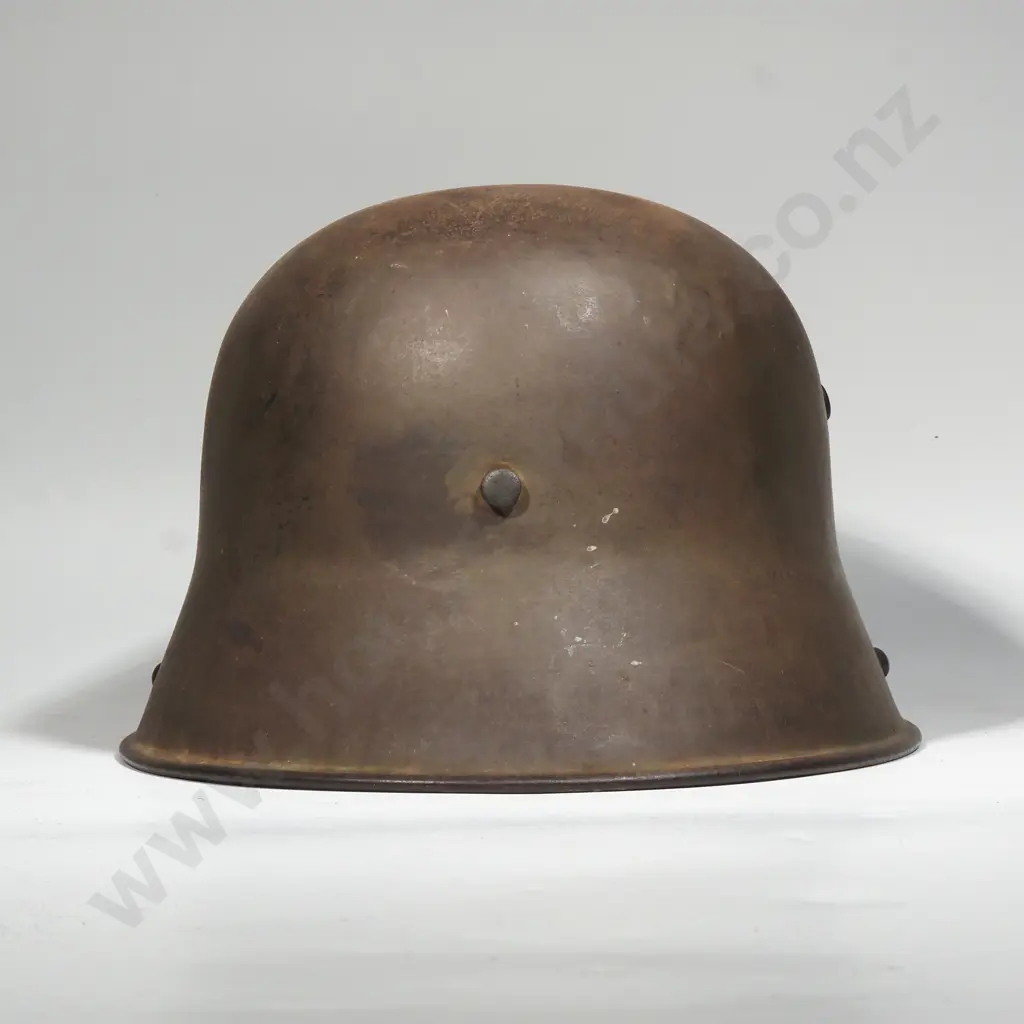 German WWI Steel Helmet 9 Recipients Name Just Visable ) Image 1++