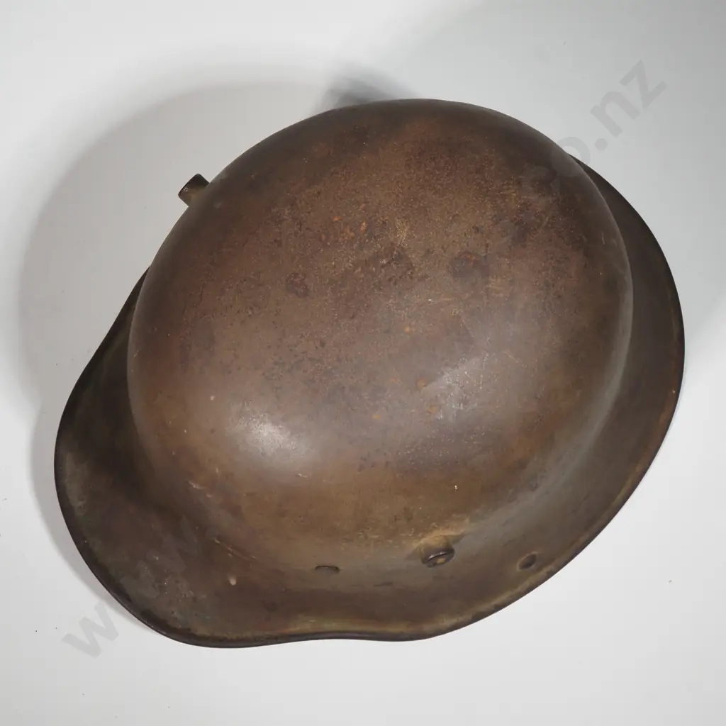 German WWI Steel Helmet 9 Recipients Name Just Visable ) Image 1++