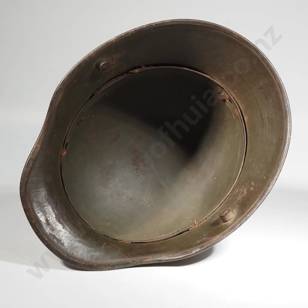 German WWI Steel Helmet 9 Recipients Name Just Visable ) Image 1++