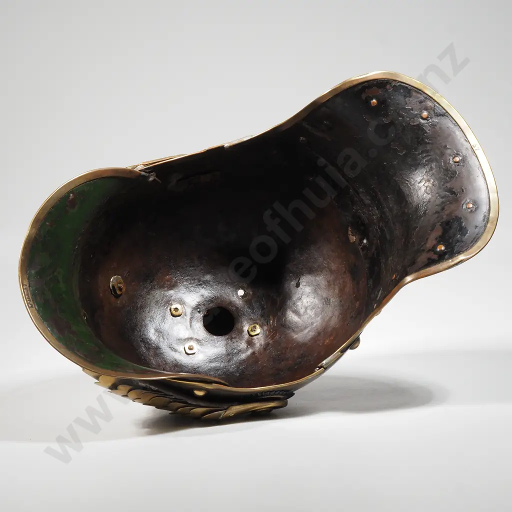 WWI German Prussian Cuirassiers (Lobster Tail) Pickelhaube, by A. Klucke & Cie Image 1++