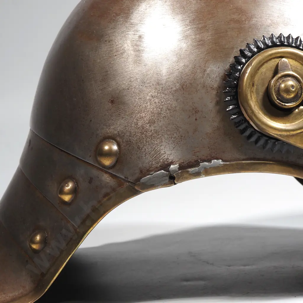 WWI German Prussian Cuirassiers (Lobster Tail) Pickelhaube, by A. Klucke & Cie Image 1++