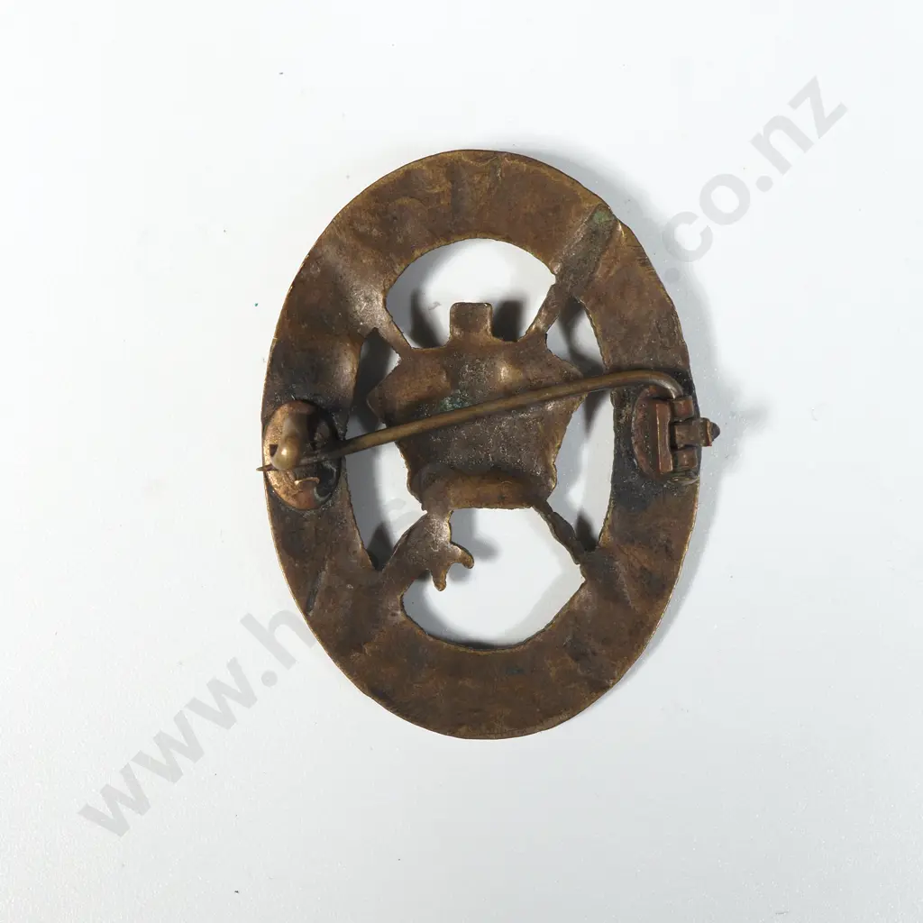 WW1 New Zealand NZNC Cap Badge - Sweetheart  Image 1++