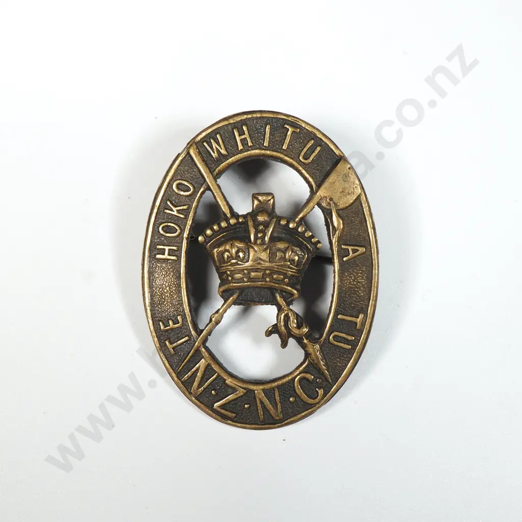 WW1 New Zealand NZNC Cap Badge - Sweetheart  Image 1++