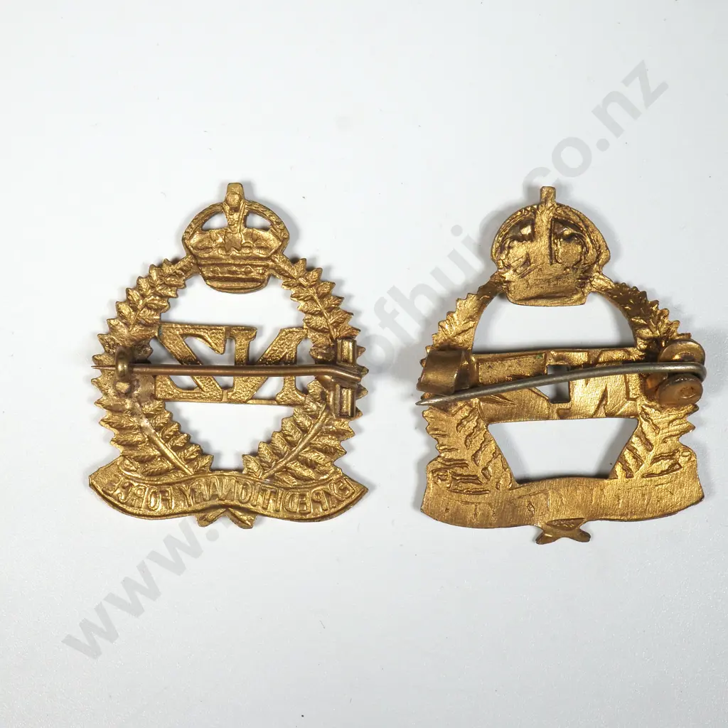 Two NZEF Sweetheart Badges  Image 1++