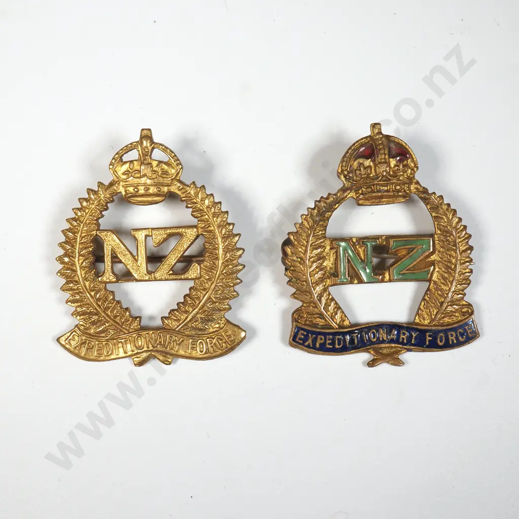Two NZEF Sweetheart Badges  Image 1++