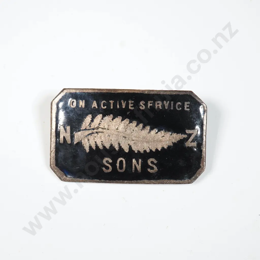 Young & Co On Active Service Pin  Image 1++