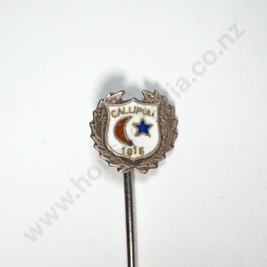 1915 Sterling SIlver Gallipoli Pin  Image 1++