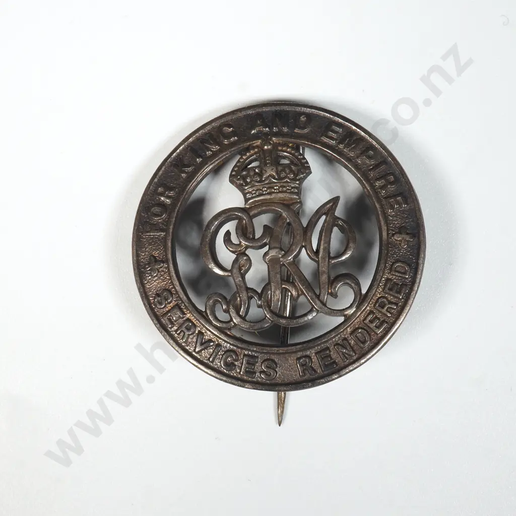 WW1 New Zealand Silver War Badge  Image 1++