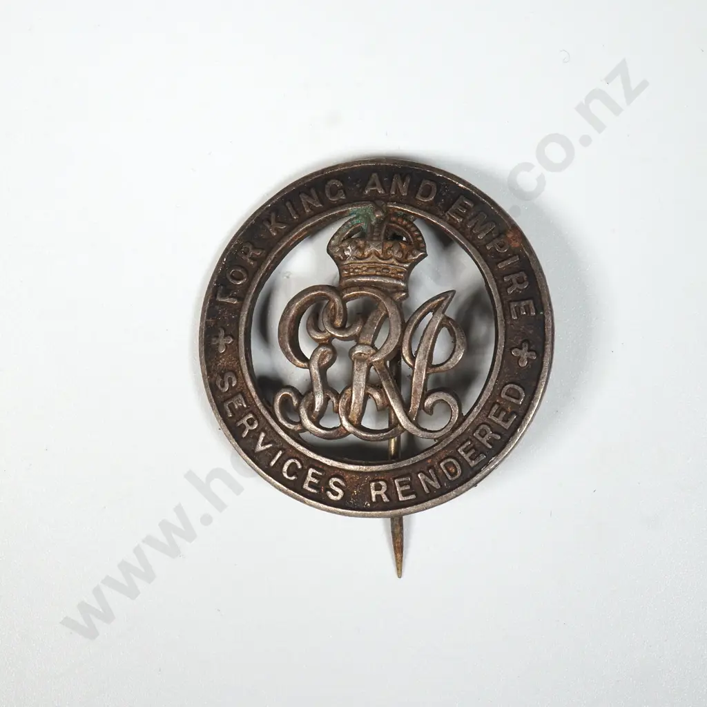 New Zealand Silver War Badge  Image 1++