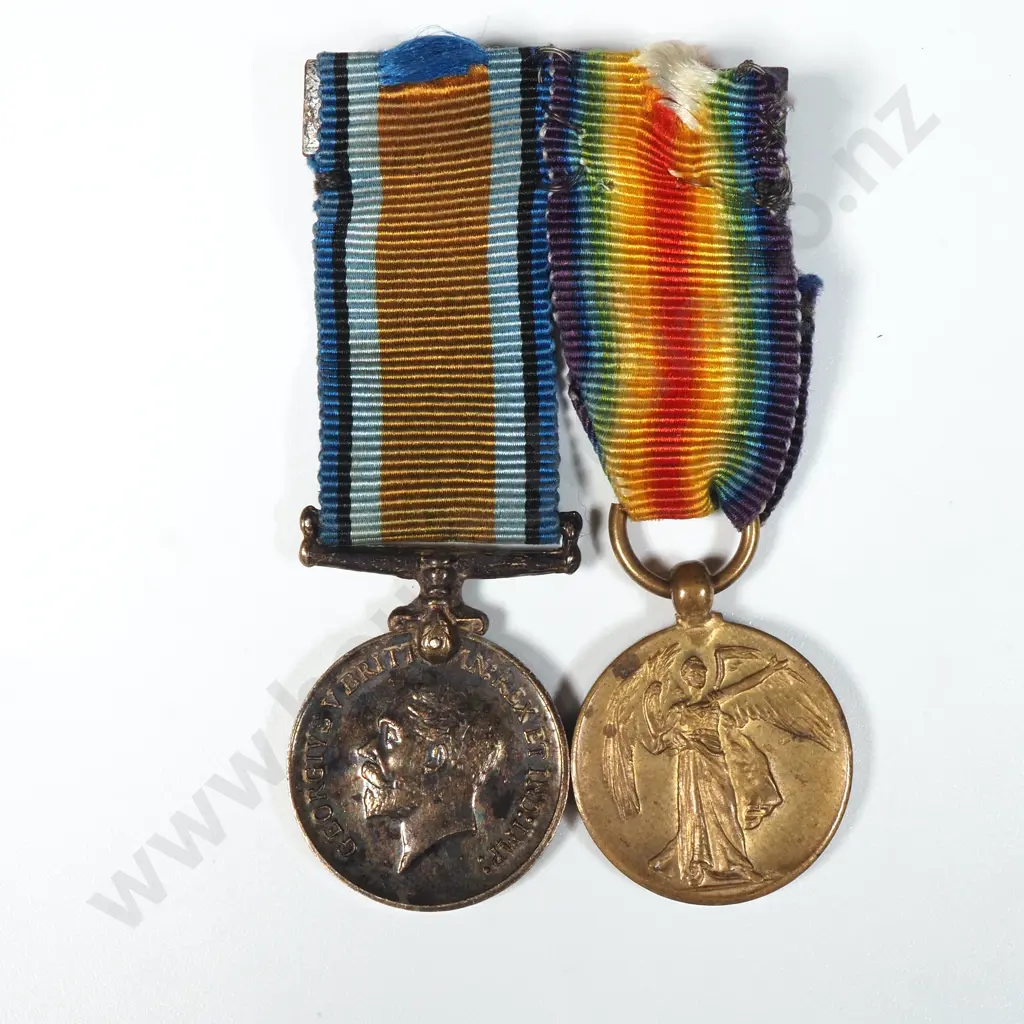 WW1 Miniature Medal Pair  Image 1++