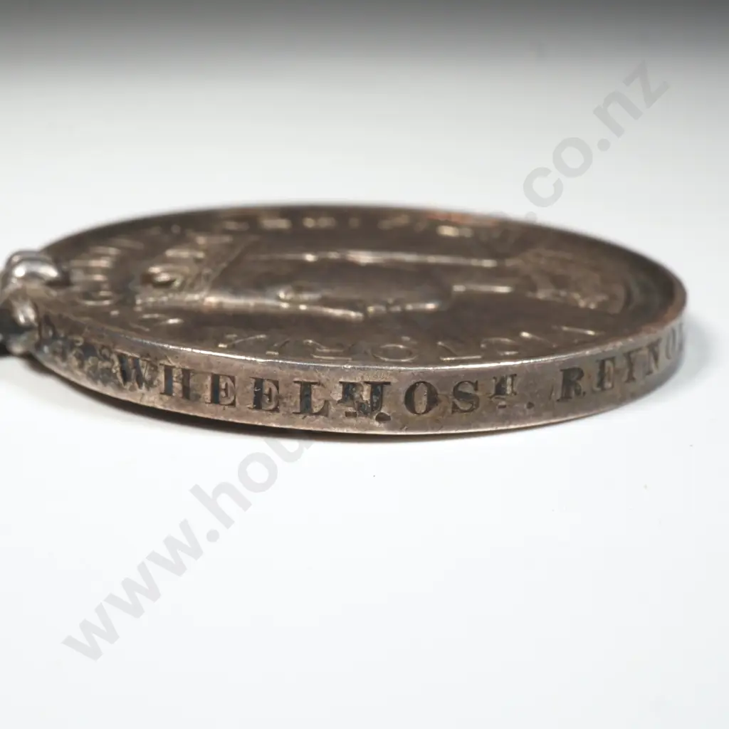 1869 New Zealand Medal Wheeler Joshua Reynolds, 4th Battalion, Military Train Image 1++