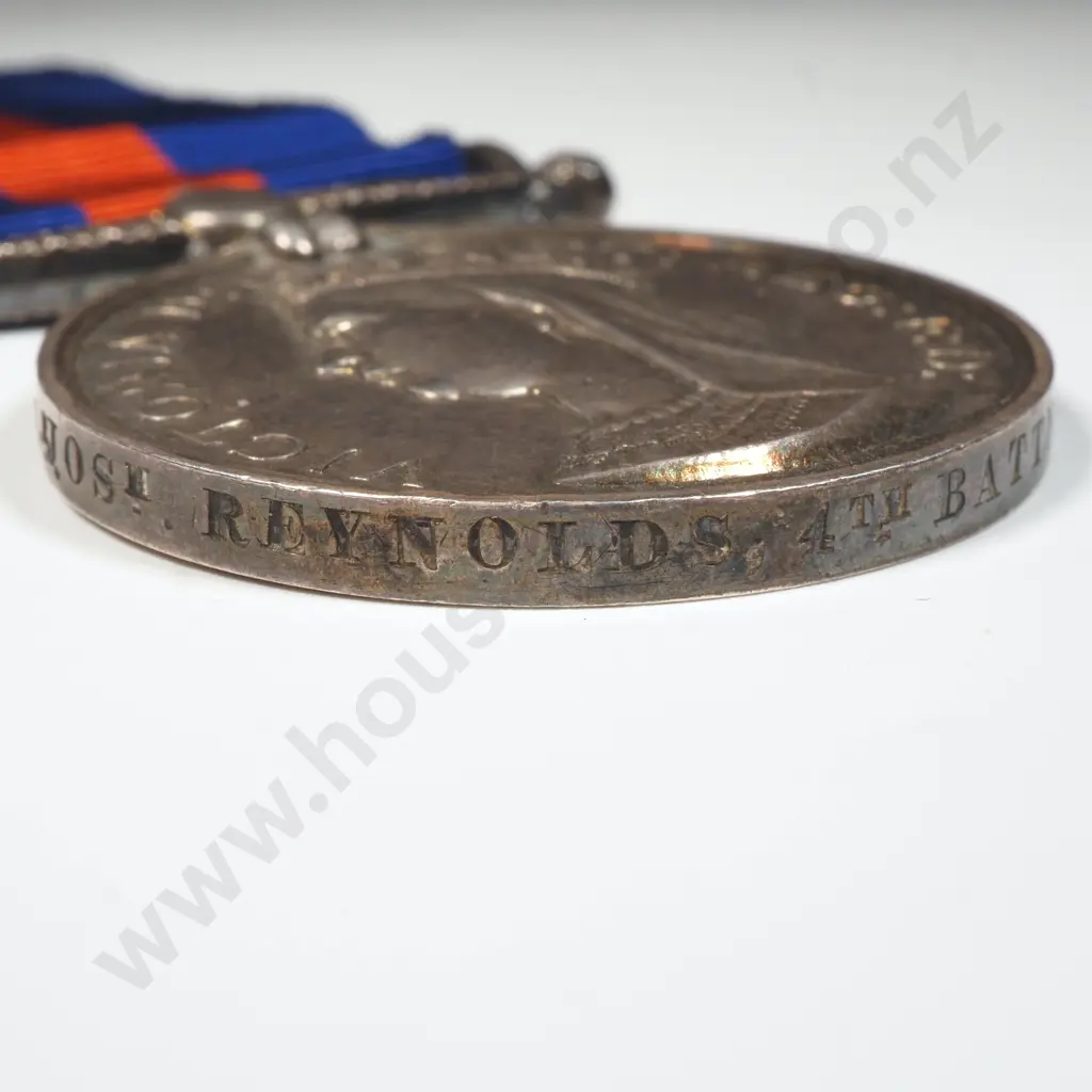 1869 New Zealand Medal Wheeler Joshua Reynolds, 4th Battalion, Military Train Image 1++