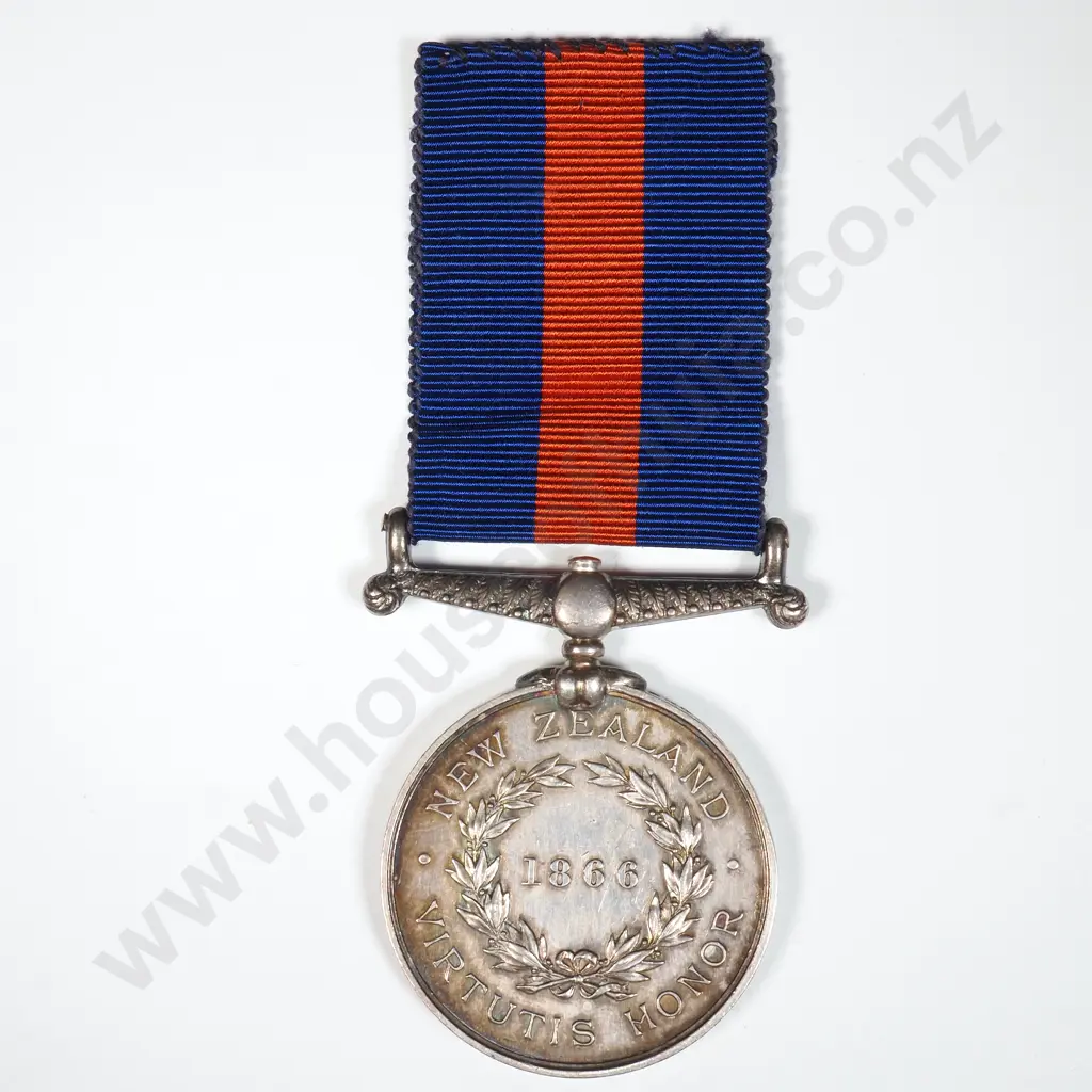 1869 New Zealand Medal Wheeler Joshua Reynolds, 4th Battalion, Military Train Image 1++