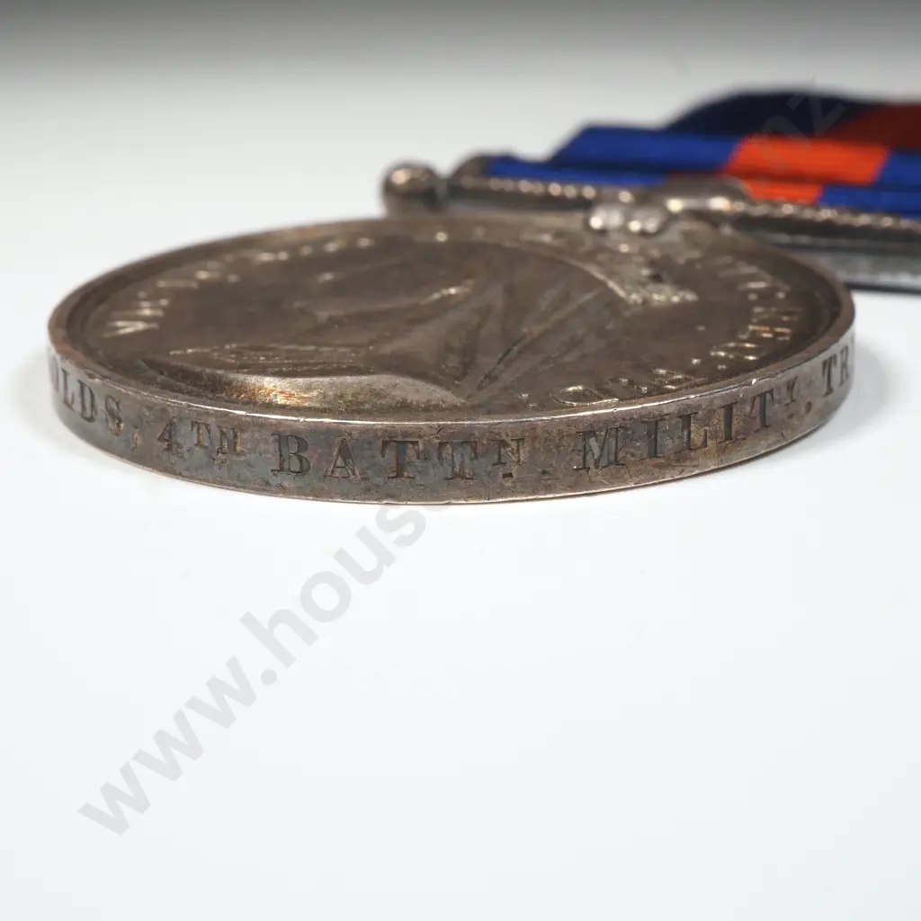 1869 New Zealand Medal Wheeler Joshua Reynolds, 4th Battalion, Military Train Image 1++