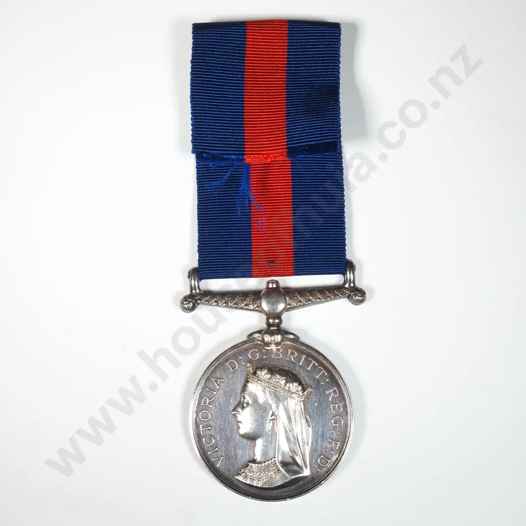 1861-1866 Dated New Zealand War Medal to J Williams 3rd Waikato Regiment - Official Name Xed Out Image 1++