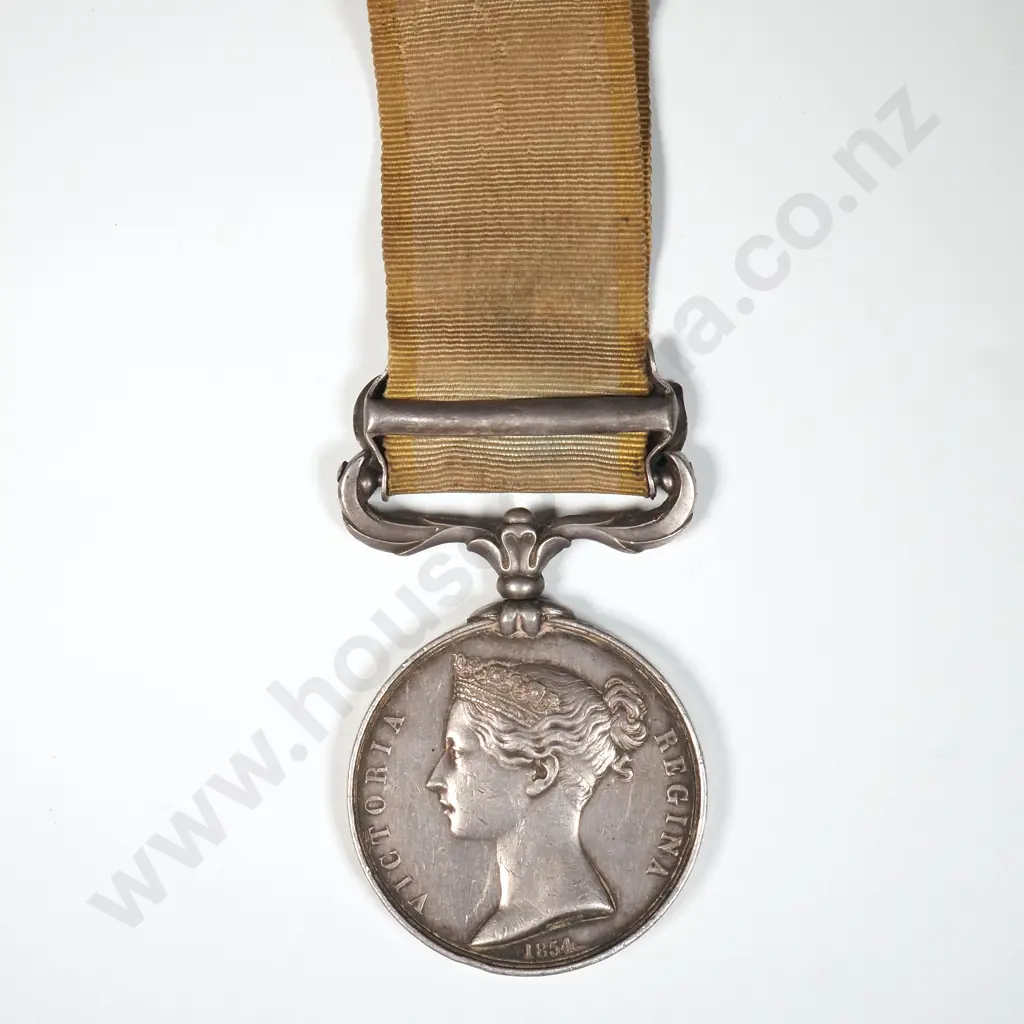 United Kingdom Crimea Medal w Sebastopol Bar to Joseph Prittey 38th Regiment Image 1++