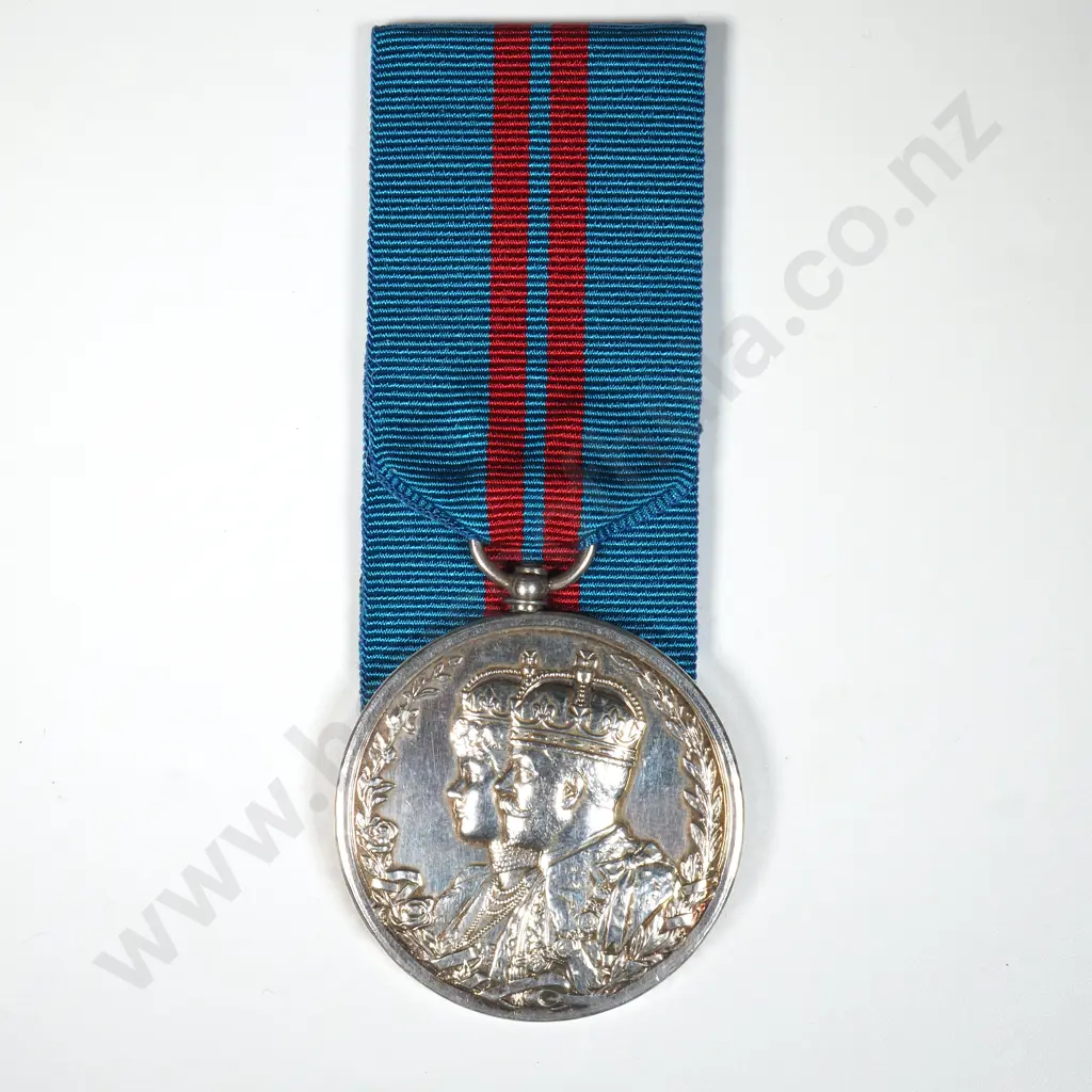 1911 Dehli Durbar in Silver to 5596 PTE Salmon 10th Royal Hussars - Sold for 360 Pounds in 2019 at Noonans Image 1++
