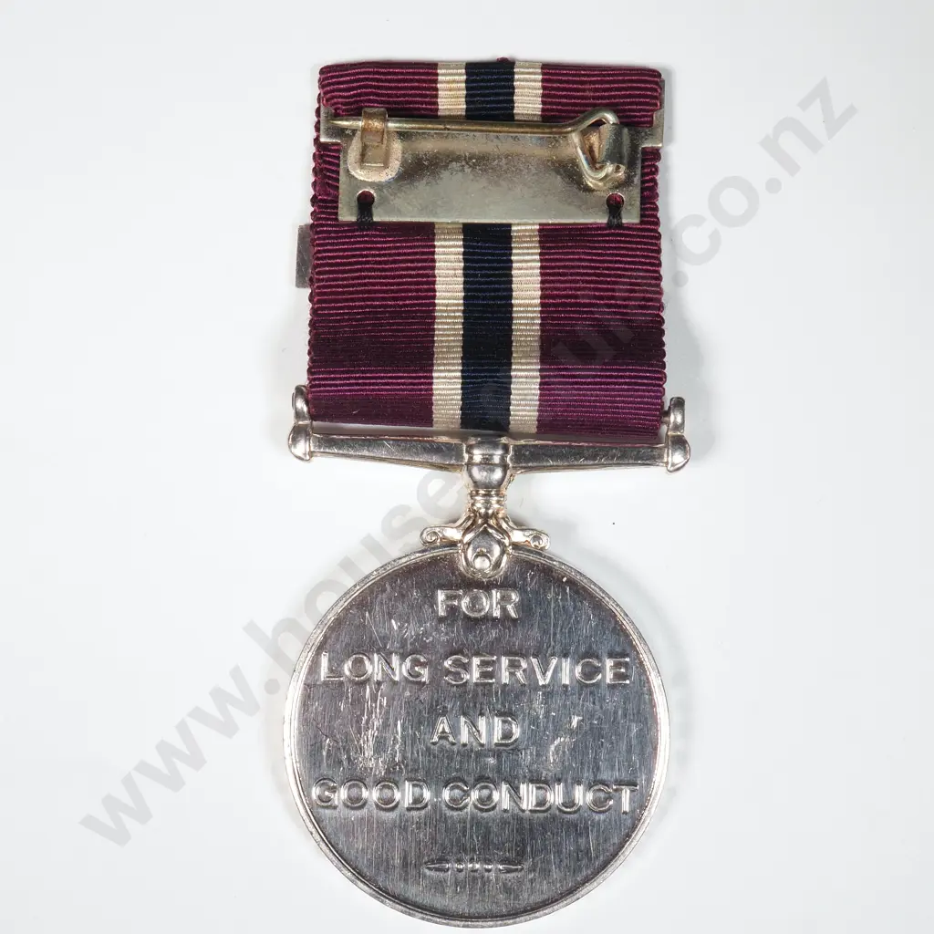 New Zealand Police Long Service & Good Conduct Medal to 1893 Phillip Moore Fox - Gaunt Maker Image 1++