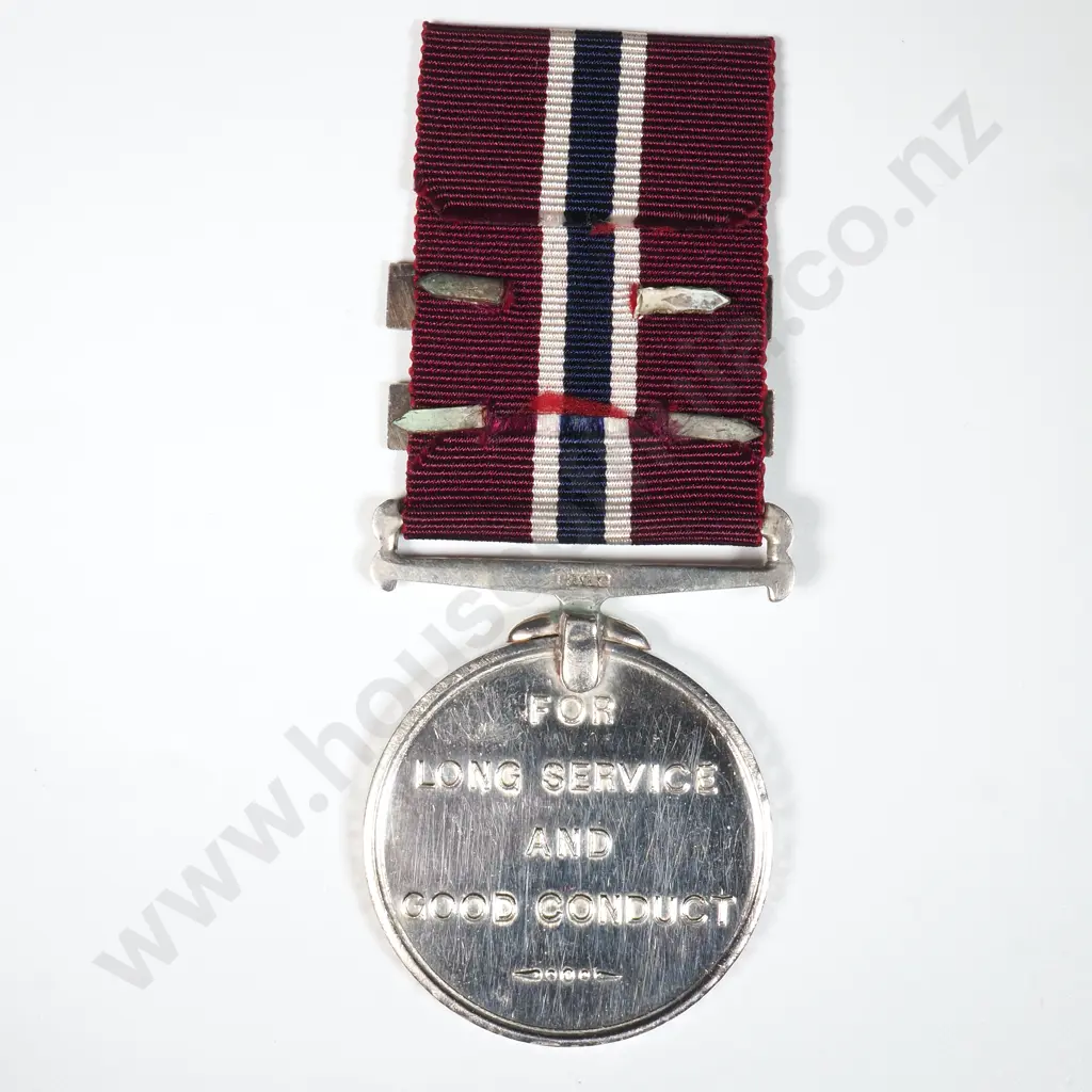 New Zealand Police Long Service & Good Conduct Medal to 3323 Frederick Olaf Steffensen - Mayer Kean Maker Image 1++