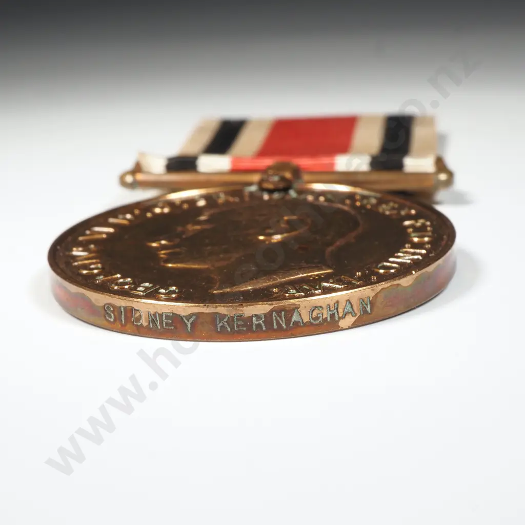 United Kingdom Special Constable Medal to Sidney Kernaghan Image 1++