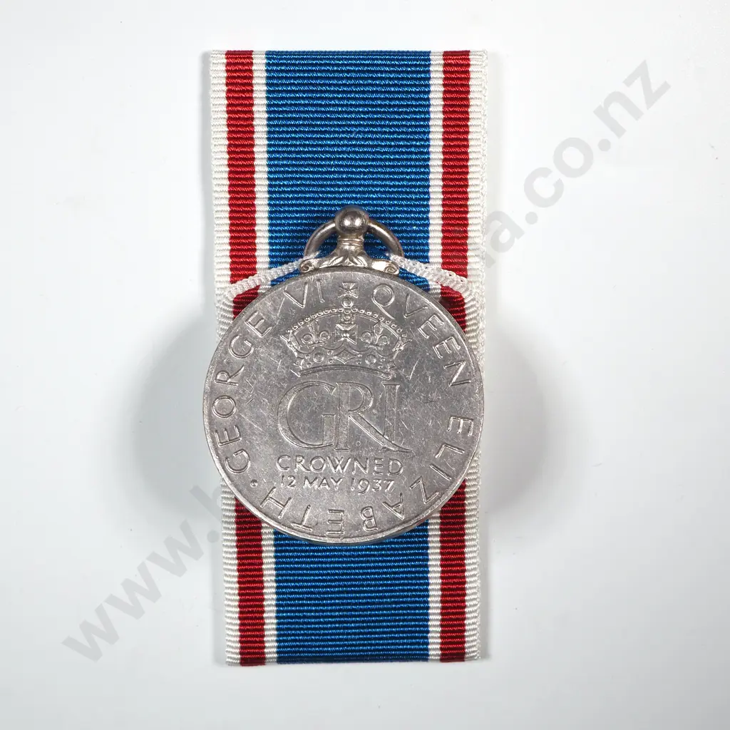 1937 Coronation Medal Image 1++