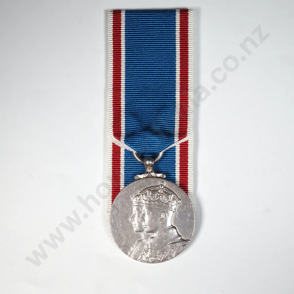 1937 Coronation Medal Image 1++