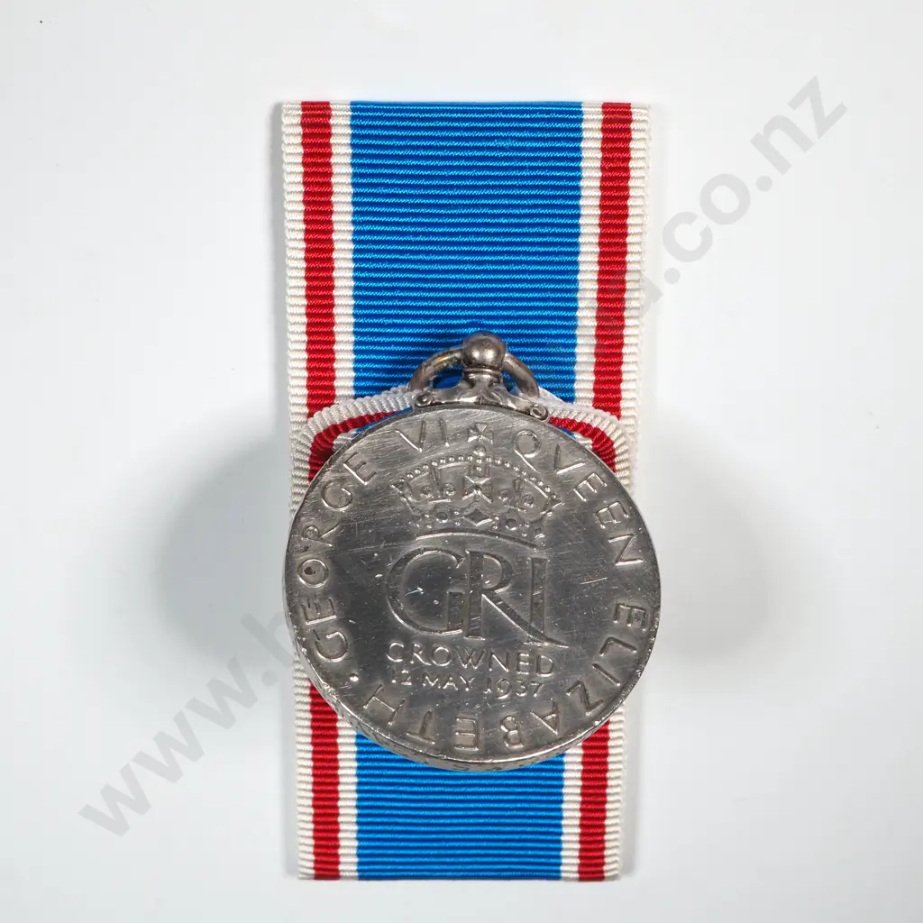 1937 Coronation Medal Image 1++