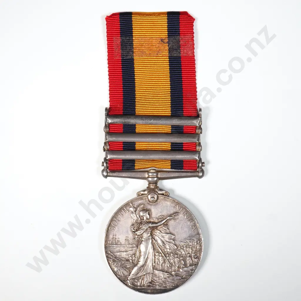QSA to 5096 Robert Moody 8th Contingent NZMR w Three Bars Image 1++