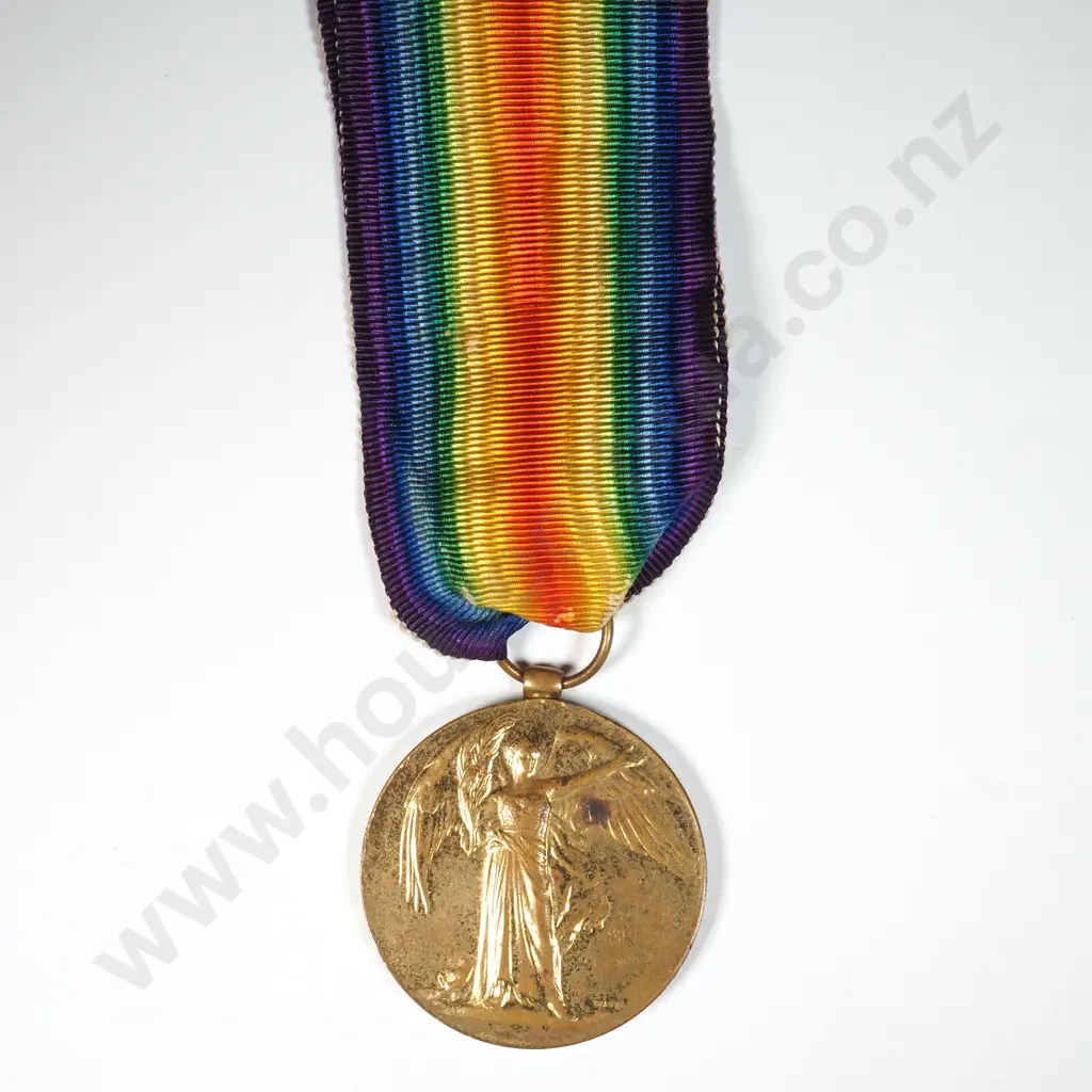 WW1 Victory Medal to 69112 P H Morrell NZEF Image 1++