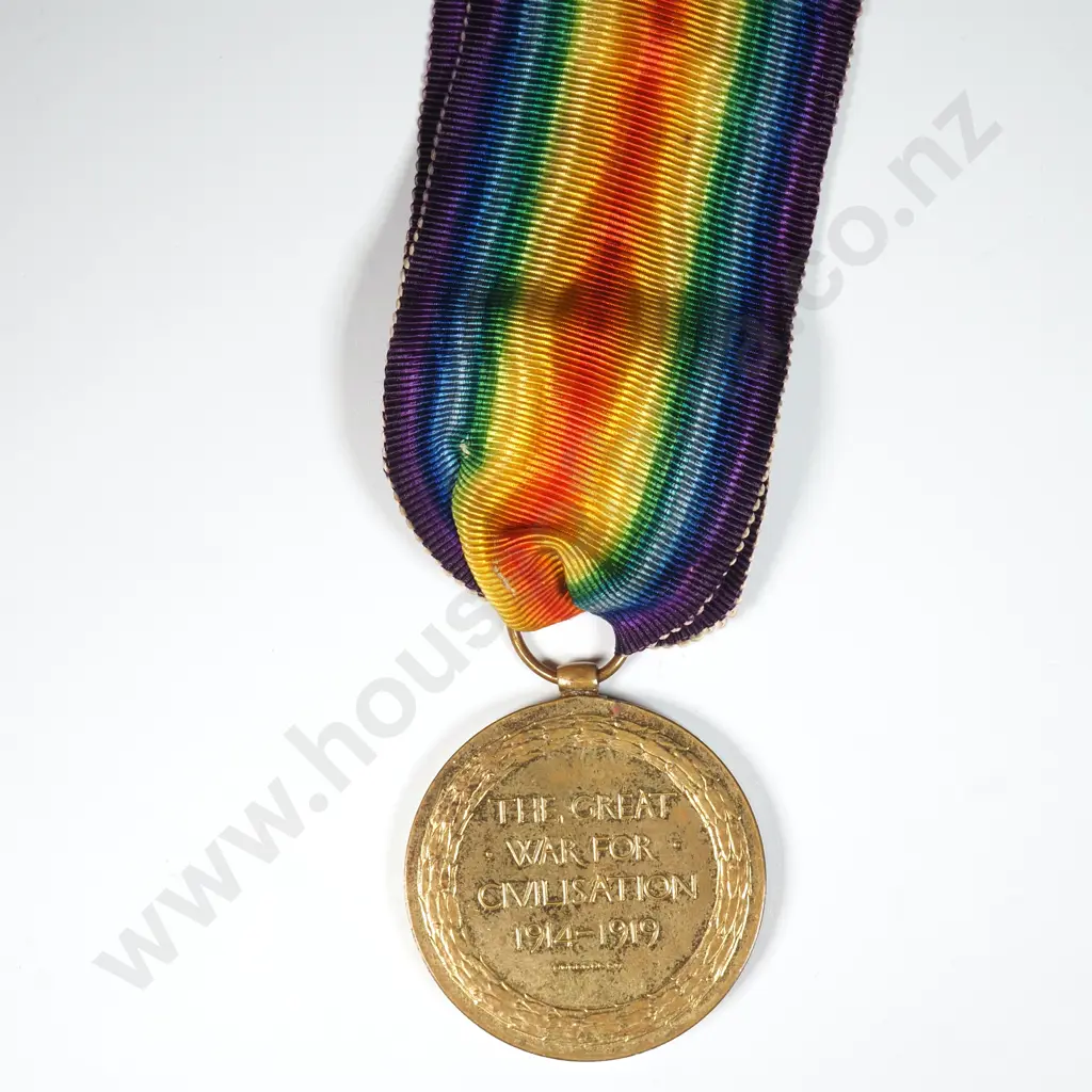 WW1 Victory Medal to 69112 P H Morrell NZEF Image 1++