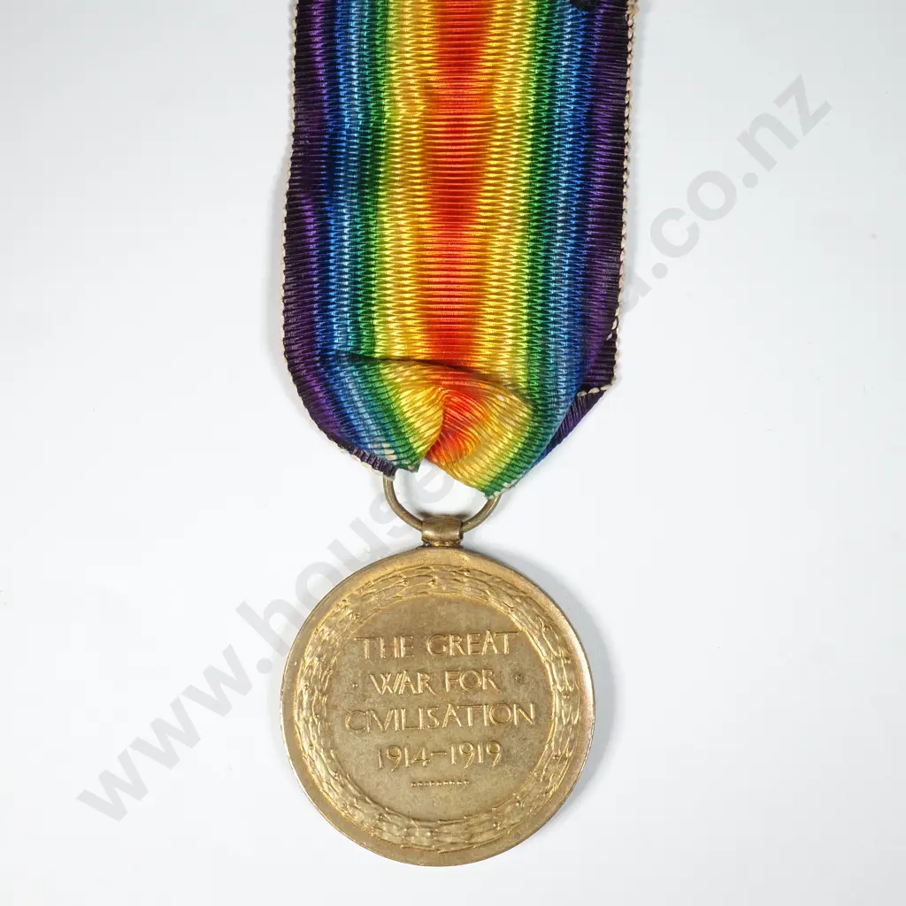WW1 Victory Medal to Henry Thomas Smith NZEF Image 1++