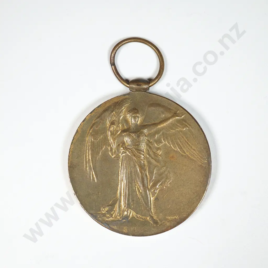 WW1 Victory Medal to Frank Valentine Puttick NZEF Image 1++