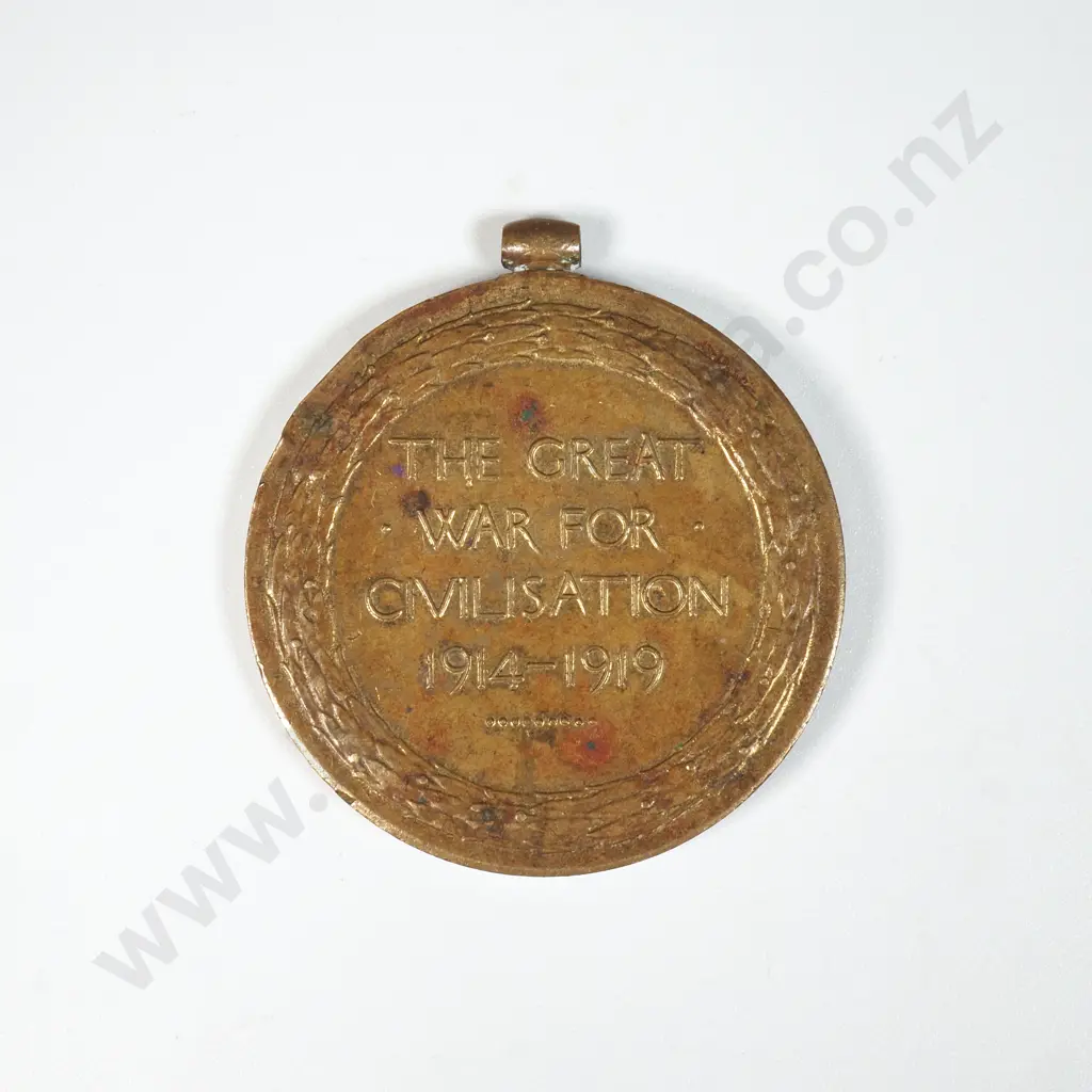 WW1 Victory Medal & Pay Book to 8/3982 K Mcleod NZEF Image 1++