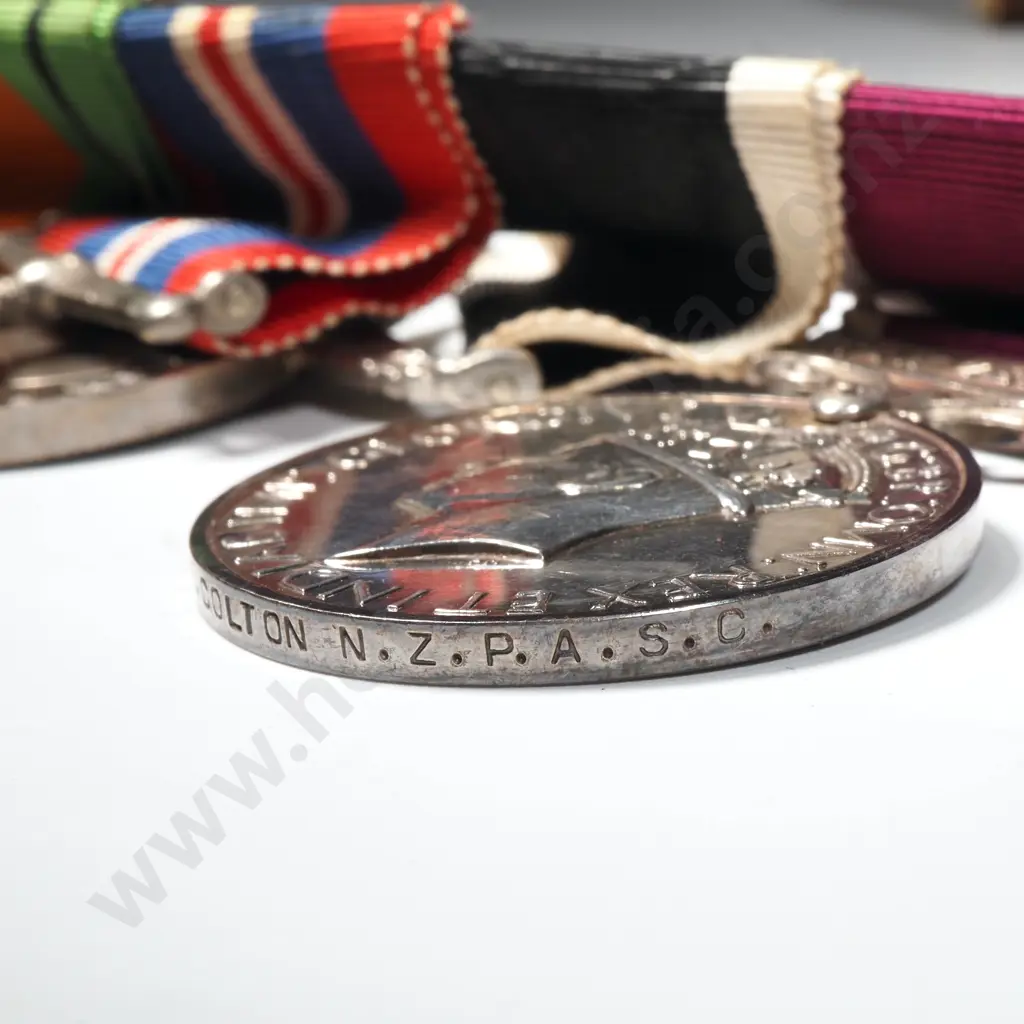 Briefcase Containing the WW2 Medal Groups to Lt Col. Colton & Wife Jo Colton WRAC as well as Various Official Docs Image 1++