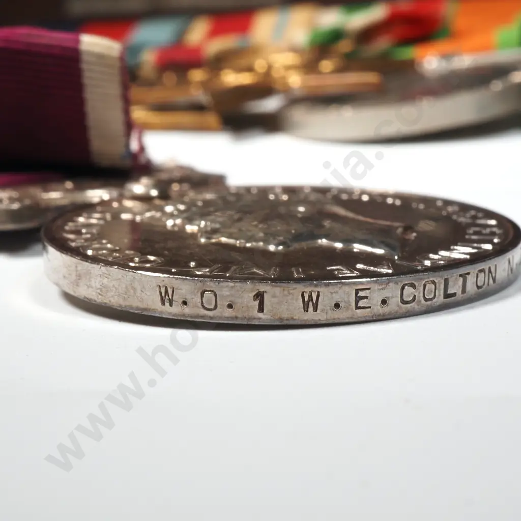 Briefcase Containing the WW2 Medal Groups to Lt Col. Colton & Wife Jo Colton WRAC as well as Various Official Docs Image 1++