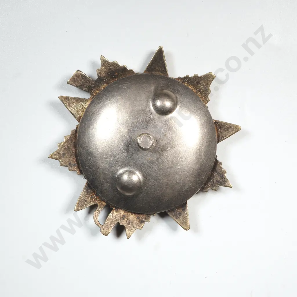 Soviet Russian Order of the Patriotic Star 1st Class w Award Book Image 1++