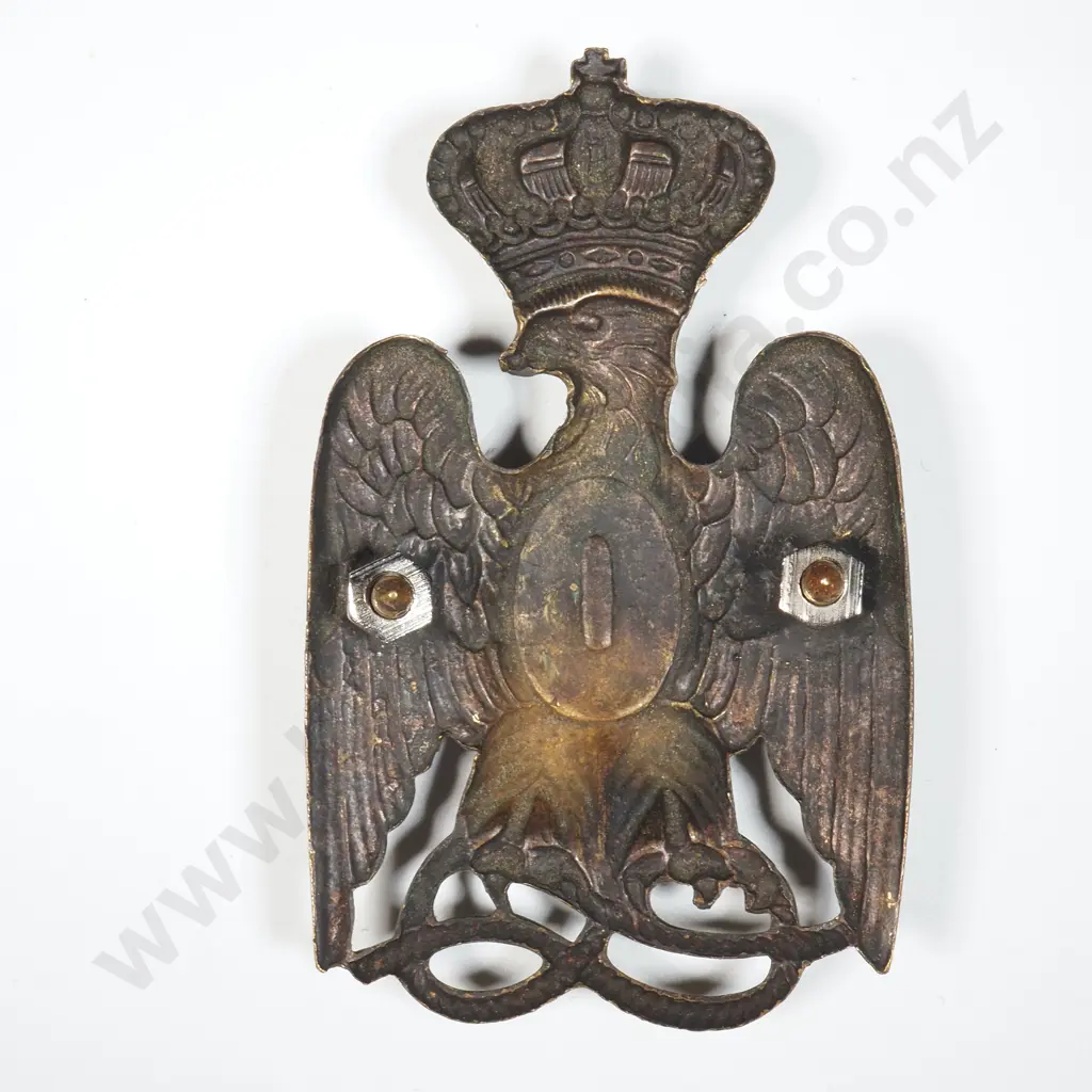 WW2 Facist Italian Cap Badge  Image 1++