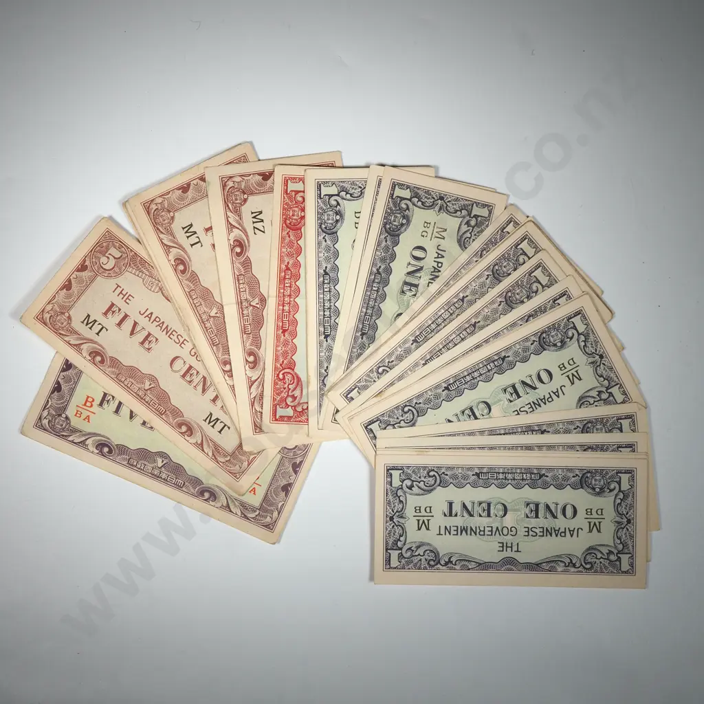 Assorted Lot of German Banknotes - Some w Counterstamps  Image 1++