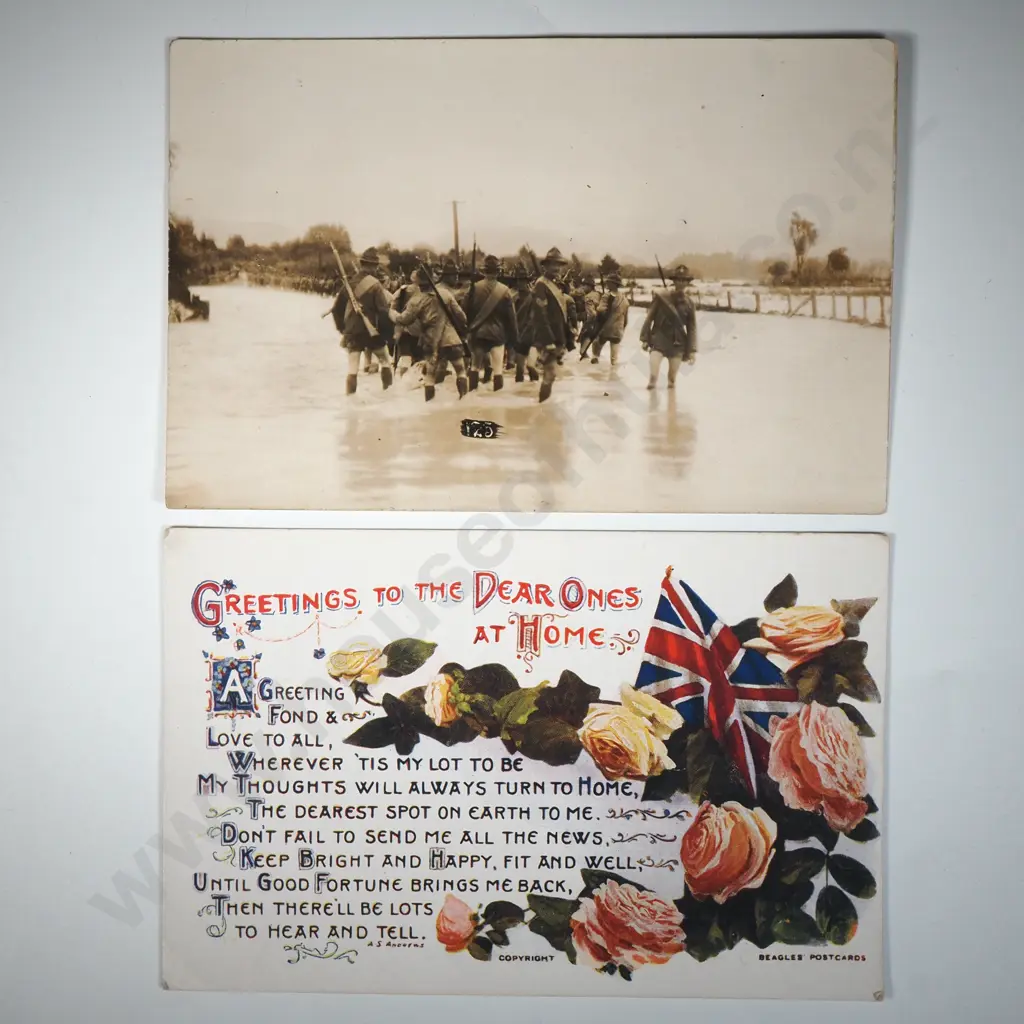 Two WW1 Era Postcards  Image 1++