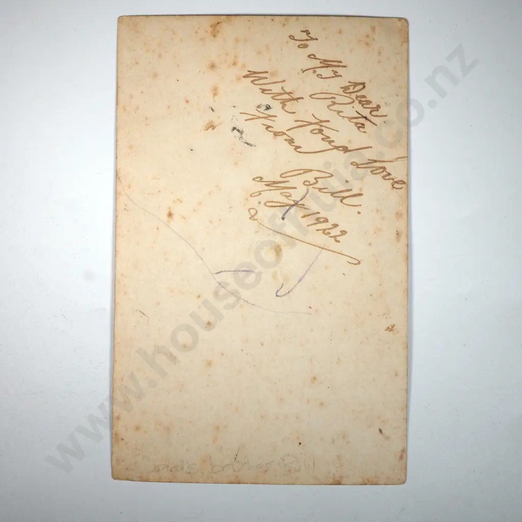 NZEF New Zealand Soldier Photograph Postcard Image 1++