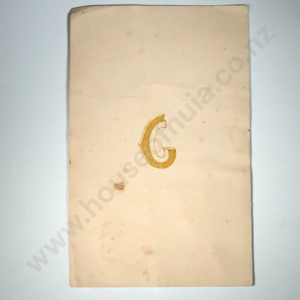 Scarce WW1 New Zealand Camel Corp Greeting Card from Palestine 22/1/1918 Image 1++